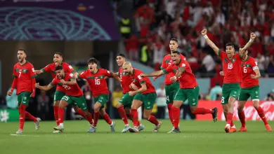 منتخب المغرب ومنتخب إسبانيا في كأس العالم (المصدر Gettyimages)