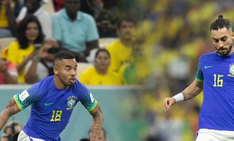 ألكيس تيليس وجابرييل جيسوس - منتخب البرازيل - كأس العالم 2022