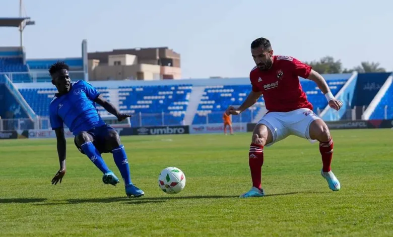 الأهلي المصري ضد الهلال السوداني في دوري أبطال إفريقيا