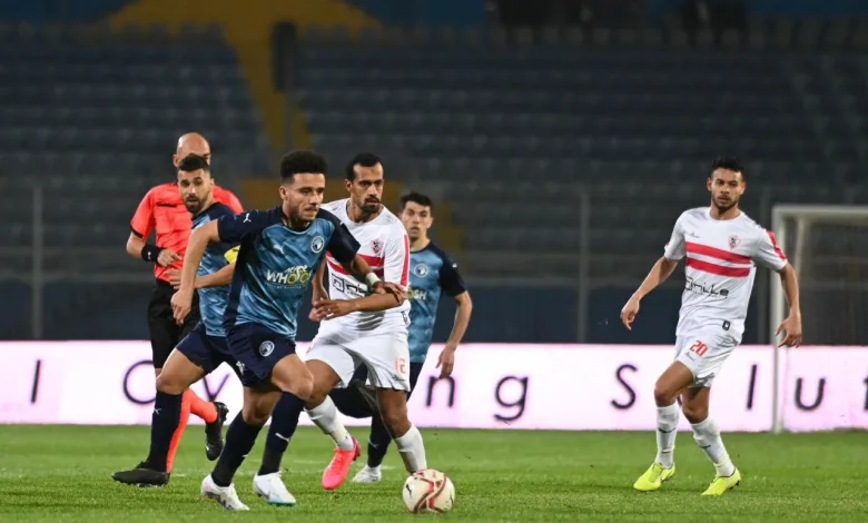 الزمالك وبيراميدز (تصوير: مصطفى الشحات)
